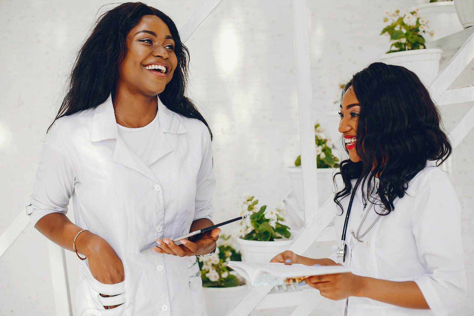 Black Women with Stethoscope